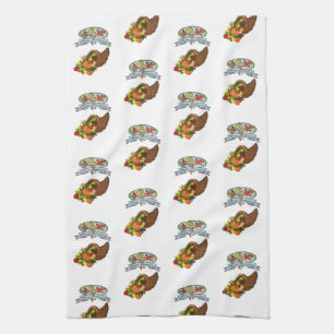 Thanksgiving Kitchen Hand Towel
