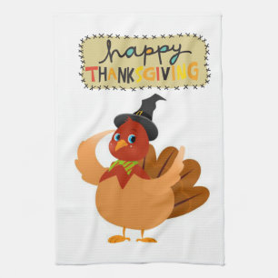 Thanksgiving Kitchen Hand Towel