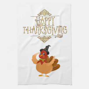 Thanksgiving Kitchen Hand Towel