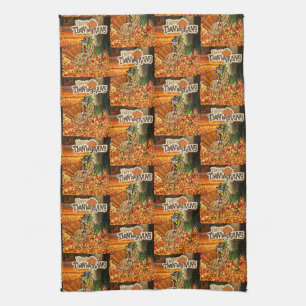 Thanksgiving Kitchen Hand Towel