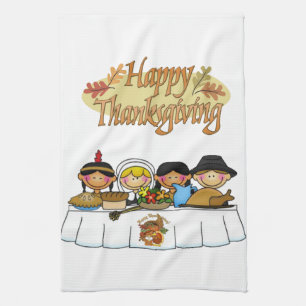 Thanksgiving Kitchen Hand Towel