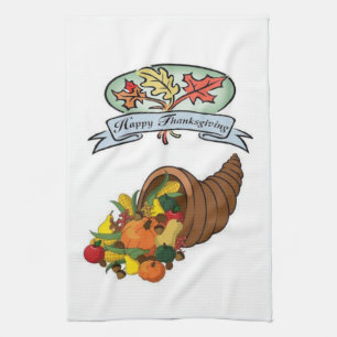 Thanksgiving Kitchen Hand Towel