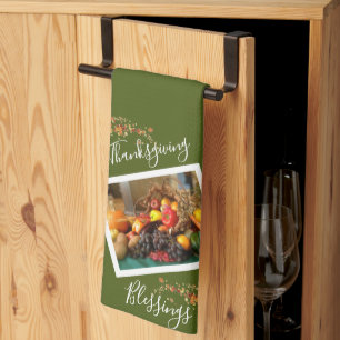 Thanksgiving kitchen towel
