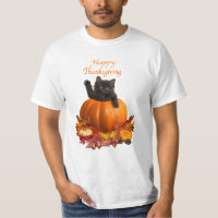 Thanksgiving Kitty T-Shirt