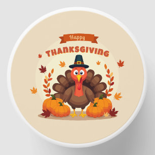 Thanksgiving large chicken mini candle favors