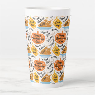 Thanksgiving Latte Mug