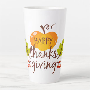 Thanksgiving Latte Mug