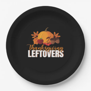 Thanksgiving Leftovers Creative Casual Meme Paper Plates