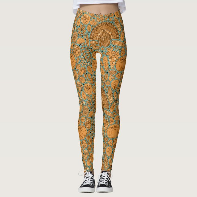 Thanksgiving Leggings (Front)