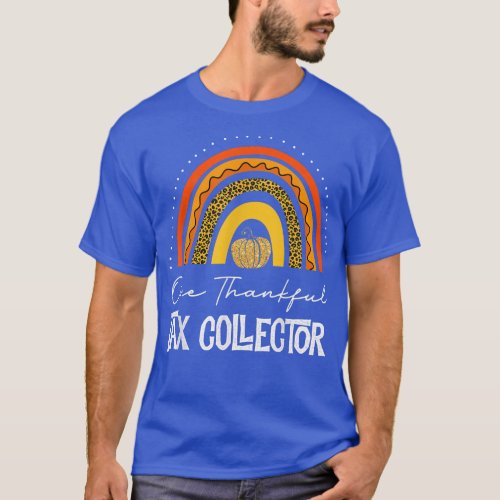 Thanksgiving Leopard One thankful TAX Collector Fu T_Shirt