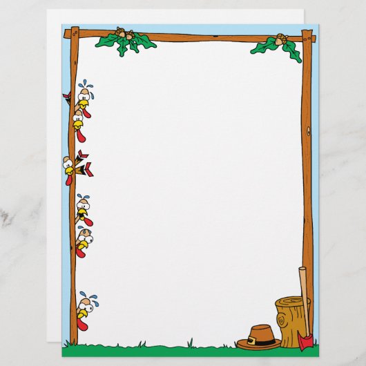 Thanksgiving Letterhead (Front/Back)