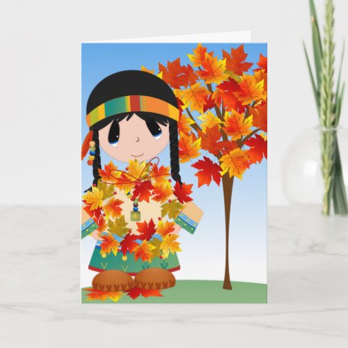 Thanksgiving Love Greeting Card