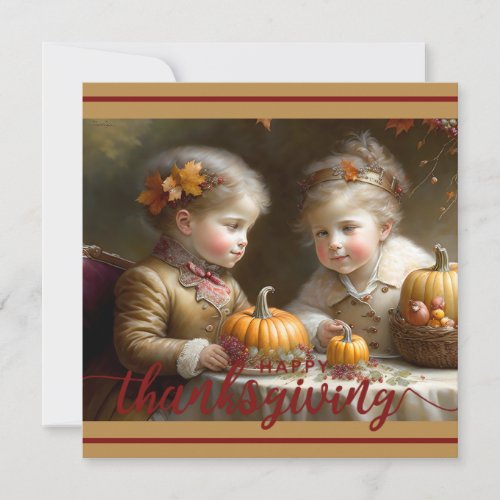 Thanksgiving Magic Greeting Card