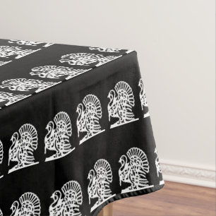 THANKSGIVING MAJESTIC TURKEY table cloth