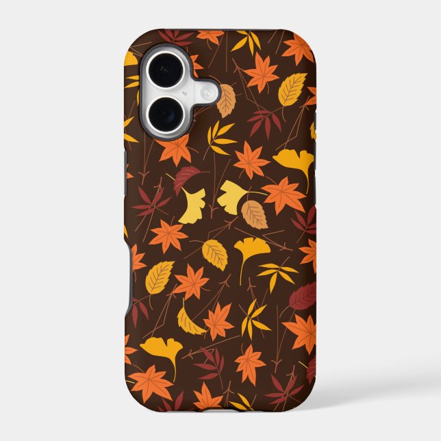 Thanksgiving Maple Leaves Pattern-25947 Case-Mate iPhone Case (Back)