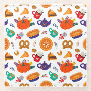 Thanksgiving Meme   Be Thankful For Everything Glass Coaster