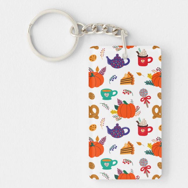 Thanksgiving Meme Gratitude Is One Of The Simplest Keychain (Front)