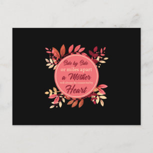 Thanksgiving Mother Daughter Mom Fall Outfit Women Postcard