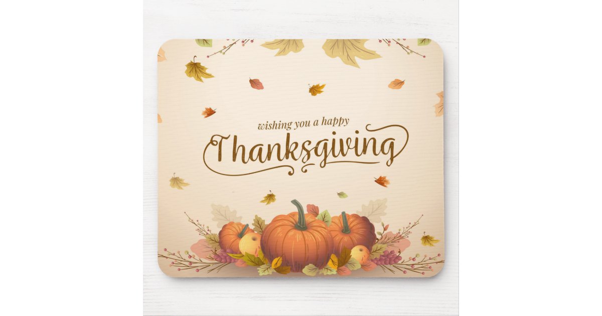 Thanksgiving Mouse Pad | Zazzle