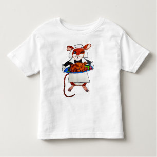 THANKSGIVING MOUSE PILGRIM TODDLER T-SHIRT