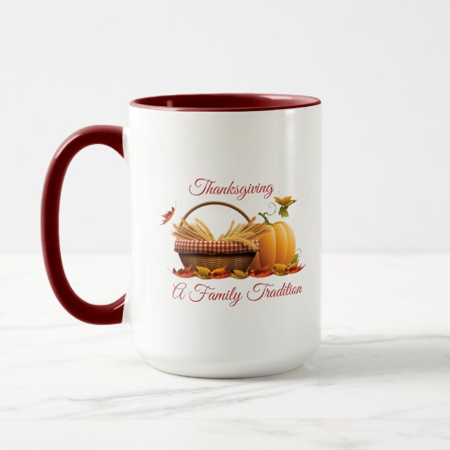 Thanksgiving Mug (Left)