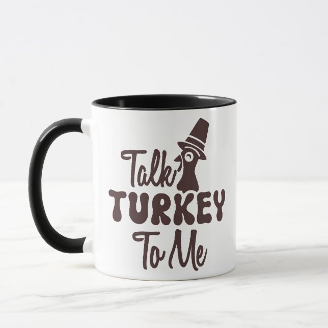 Thanksgiving  mug (Left)