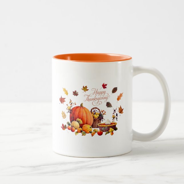  Thanksgiving Mug (Right)