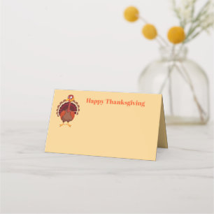Thanksgiving Name Place Card