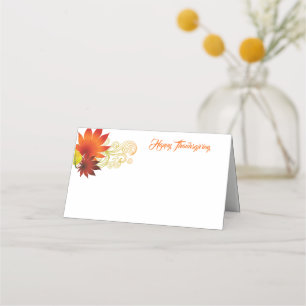 Thanksgiving Name Place Card
