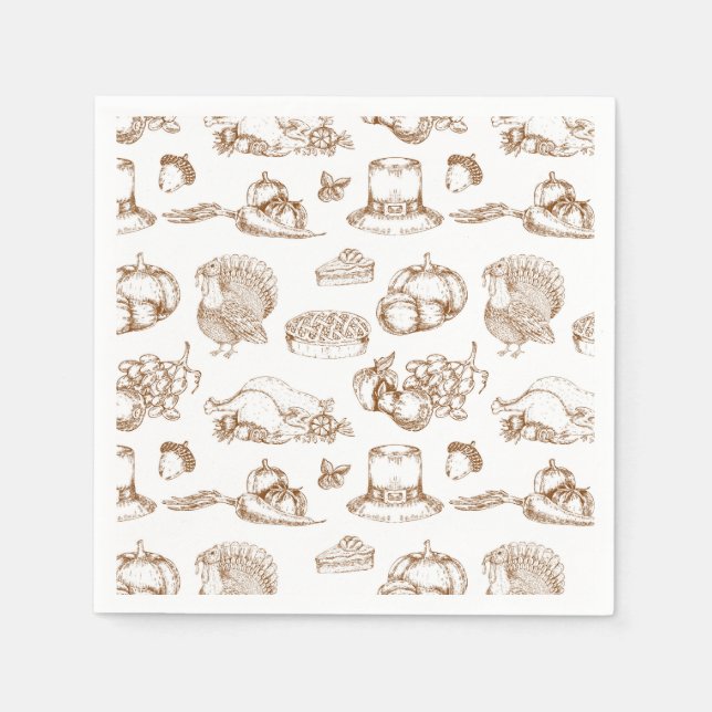 Thanksgiving Napkins (Front)