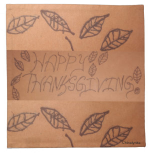 Thanksgiving Napkins