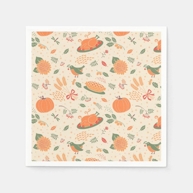 Thanksgiving Napkins (Front)