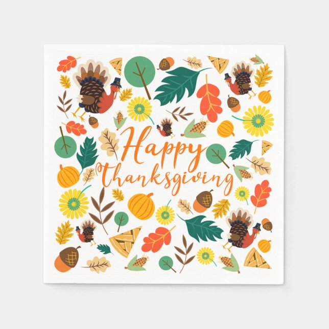 Thanksgiving Napkins (Front)