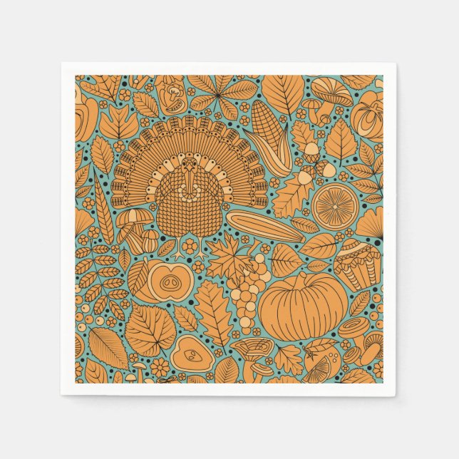 Thanksgiving Napkins (Front)