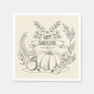 Thanksgiving Napkins