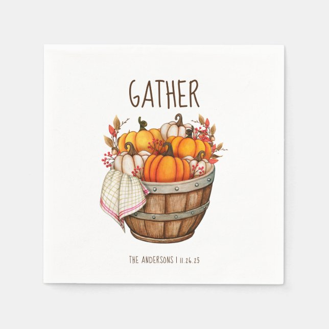 Thanksgiving Napkins (Front)