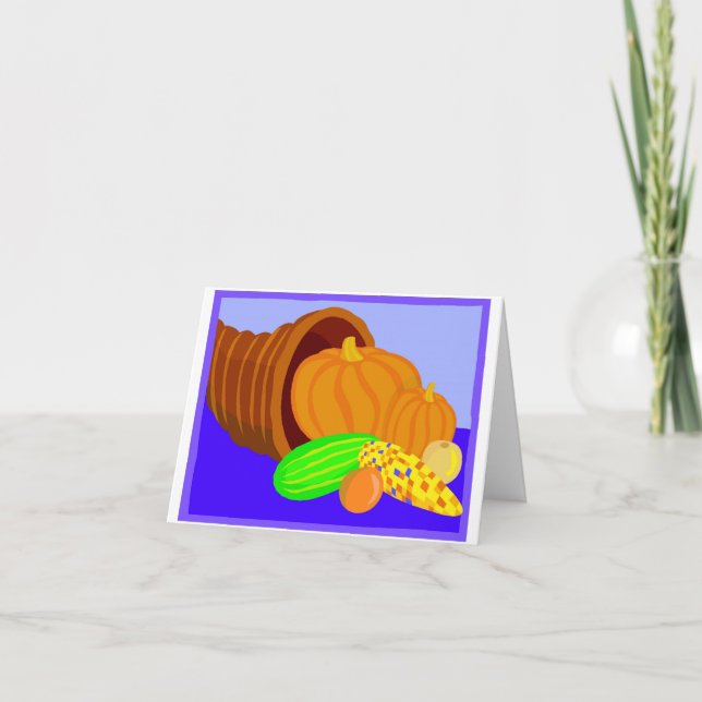 Thanksgiving - Note Card (Front)