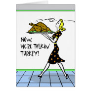 Thanksgiving, Now We're Talkin' Turkey, Vintage at Zazzle