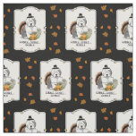Thanksgiving Old English Sheepdog (Gray 1) Fun Fabric