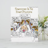 Thanksgiving On Dyslexicon Funny (Standing Front)