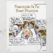 Thanksgiving On Dyslexicon Funny (Front/Back)