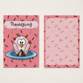 Thanksgiving owl (Front & Back)