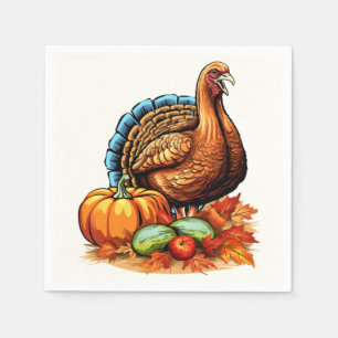 Thanksgiving Paper Napkins