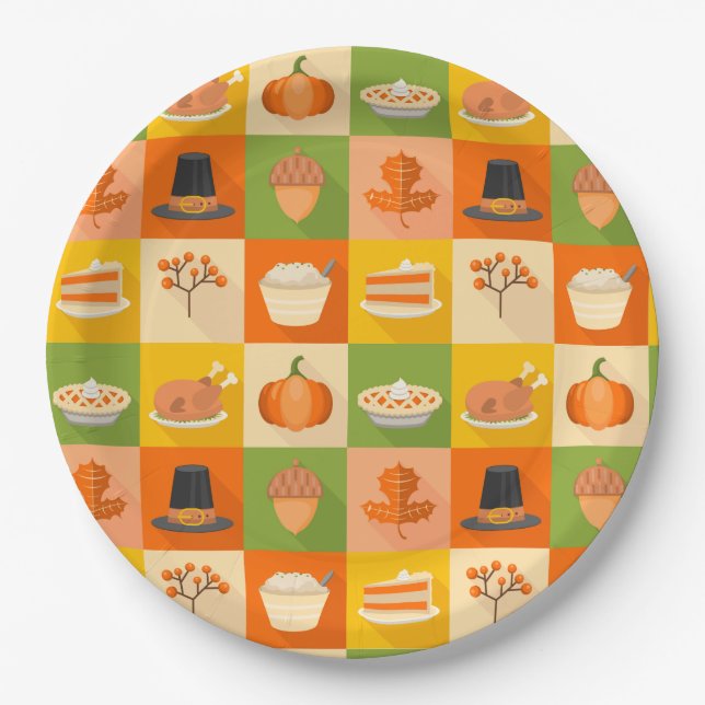 Thanksgiving Paper Plate (Front)