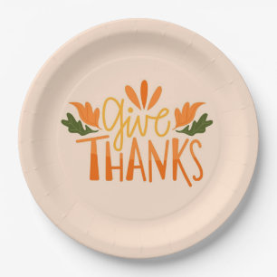 Thanksgiving Paper Plate