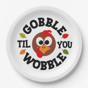 Thanksgiving Paper Plate