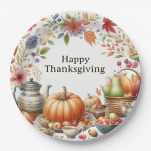 Thanksgiving Paper Plates
