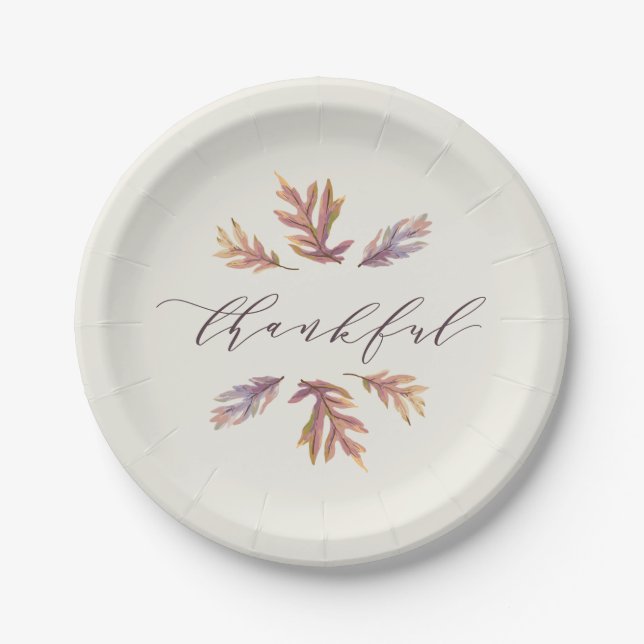 Thanksgiving Paper Plates (Front)