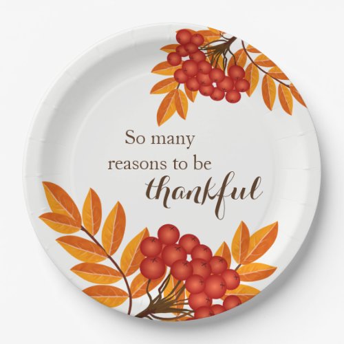 Thanksgiving Paper Plates So Many Reasons