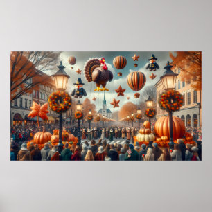 Thanksgiving Parade Poster